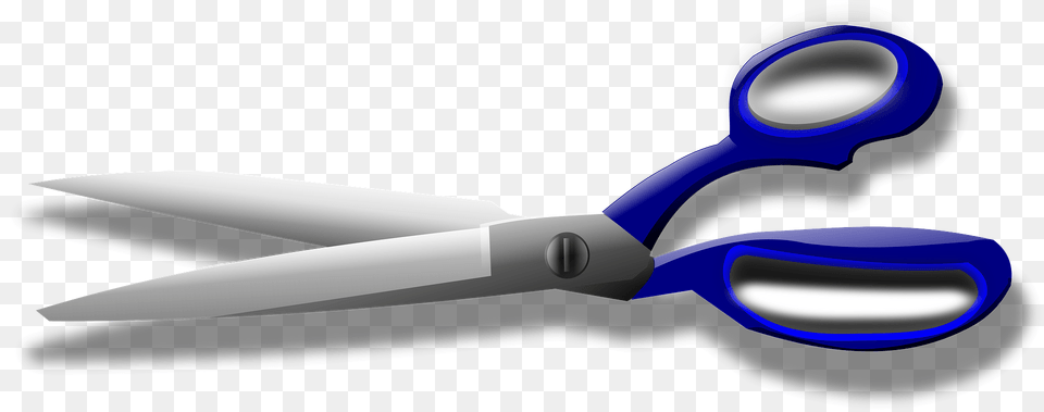 Blue Handled Scissors Clipart, Blade, Shears, Weapon, Appliance Free Png Download