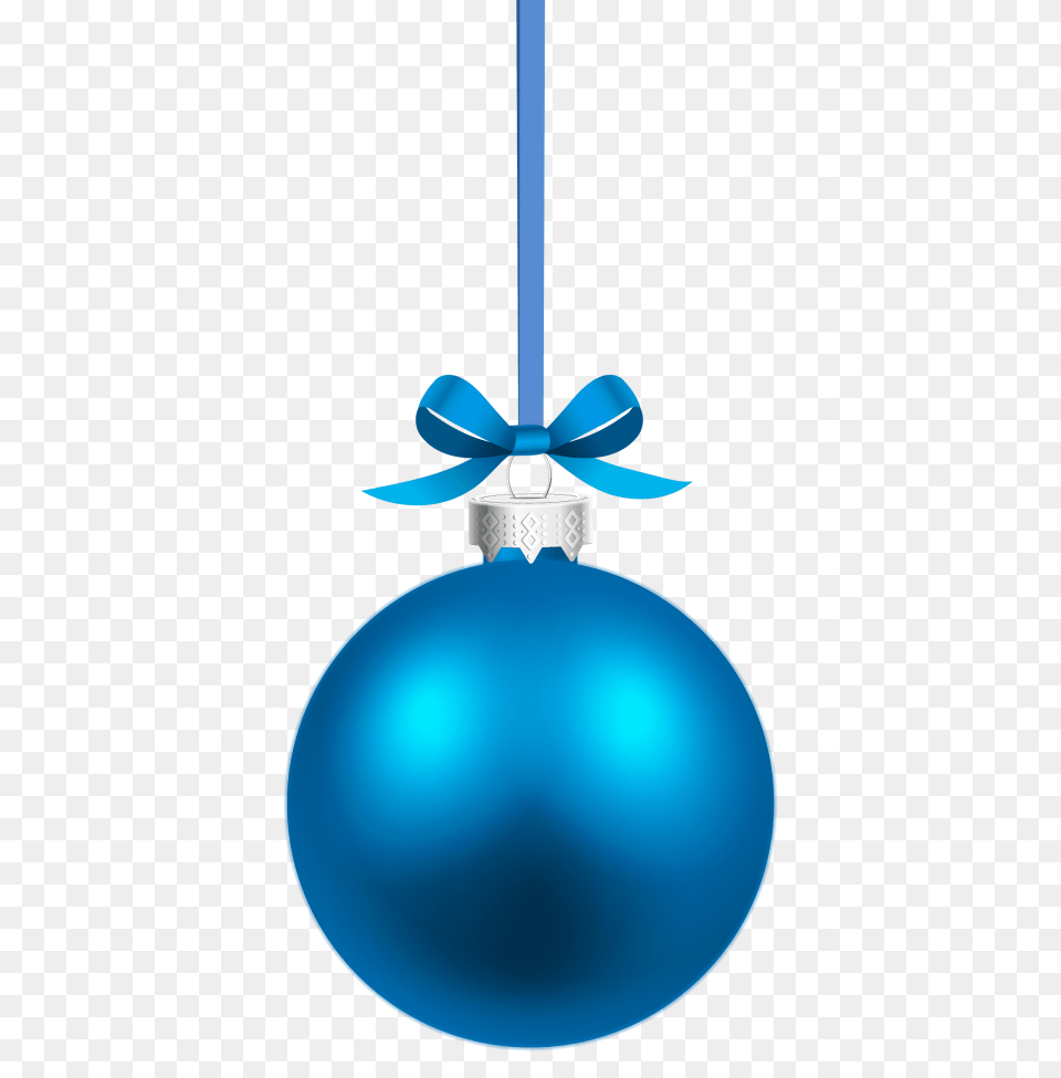 Blue Hanging Christmas Ball, Accessories Free Png Download