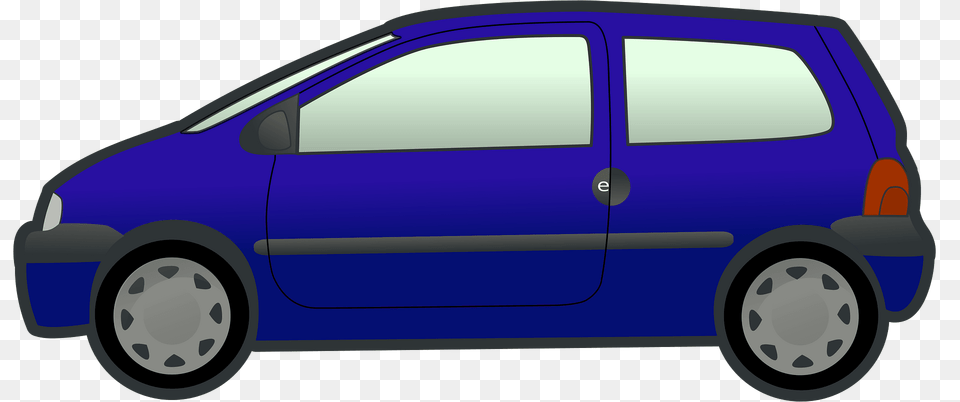 Blue Hatchback Car Clipart, Transportation, Vehicle, Machine, Wheel Free Png