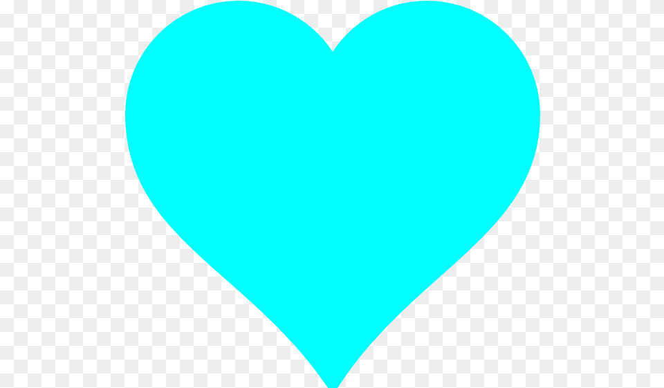 Blue Heart Clip Art Vector Clip Art Online Teal Heart Clipart, Balloon Free Png Download