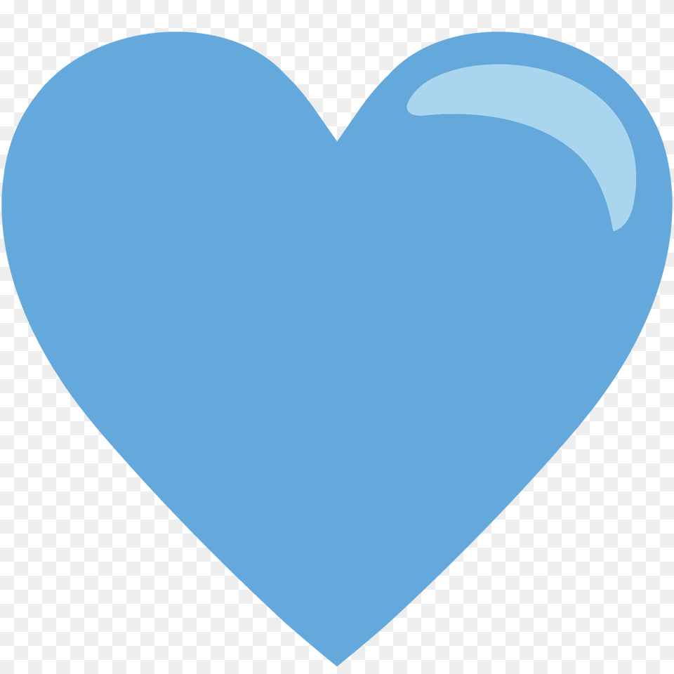 Blue Heart Emoji Clipart, Balloon Free Transparent Png