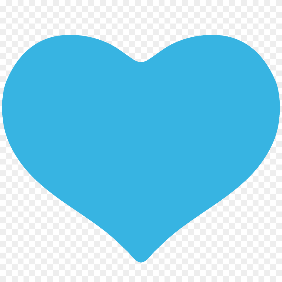 Blue Heart Emoji Clipart, Balloon Png Image