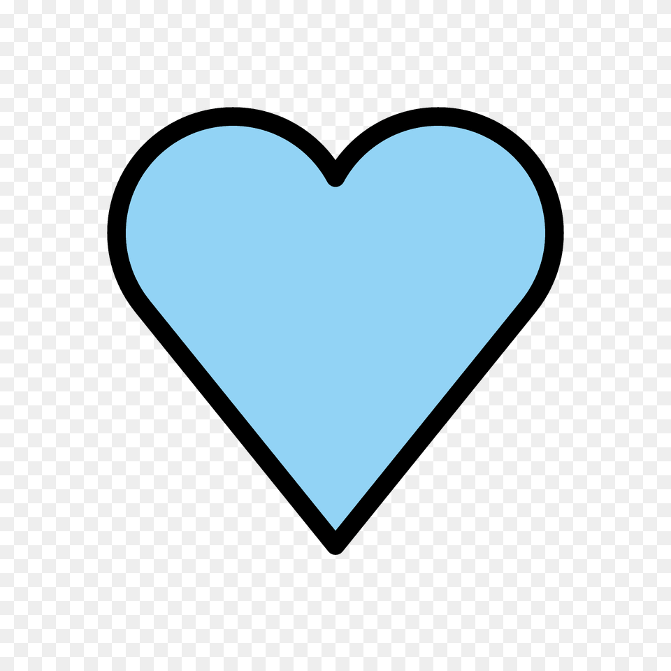 Blue Heart Emoji Clipart Free Png Download