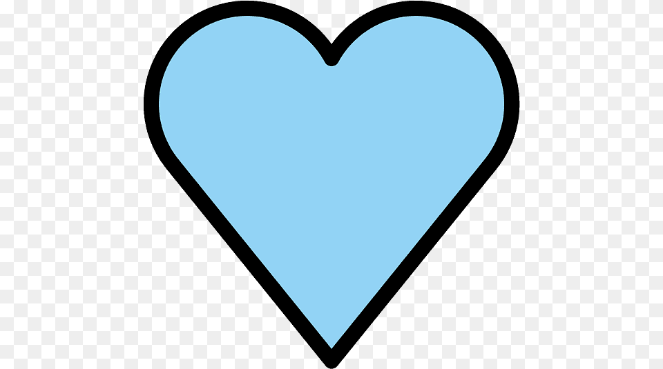 Blue Heart Emoji Clipart Heart Free Png Download