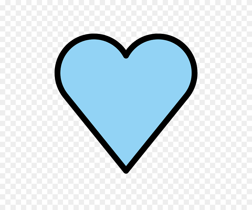 Blue Heart Emoji Heart Free Png
