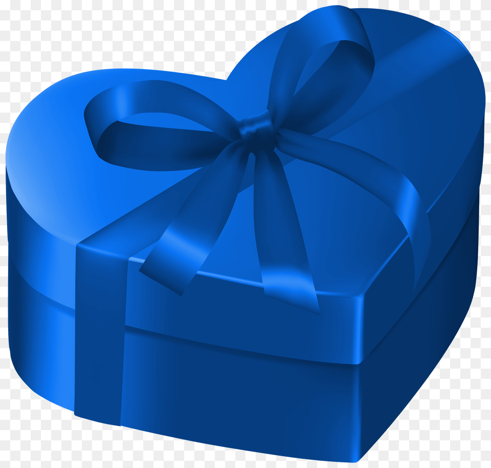 Blue Heart Gift Box Clipart, Hot Tub, Tub Free Png