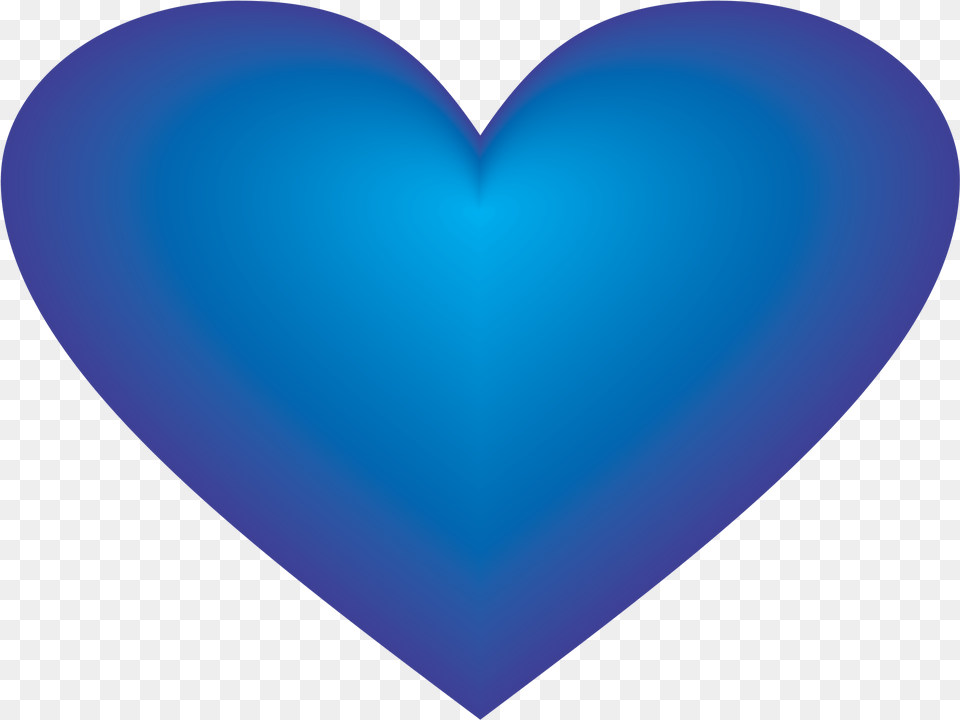 Blue Heart Heart, Balloon Png