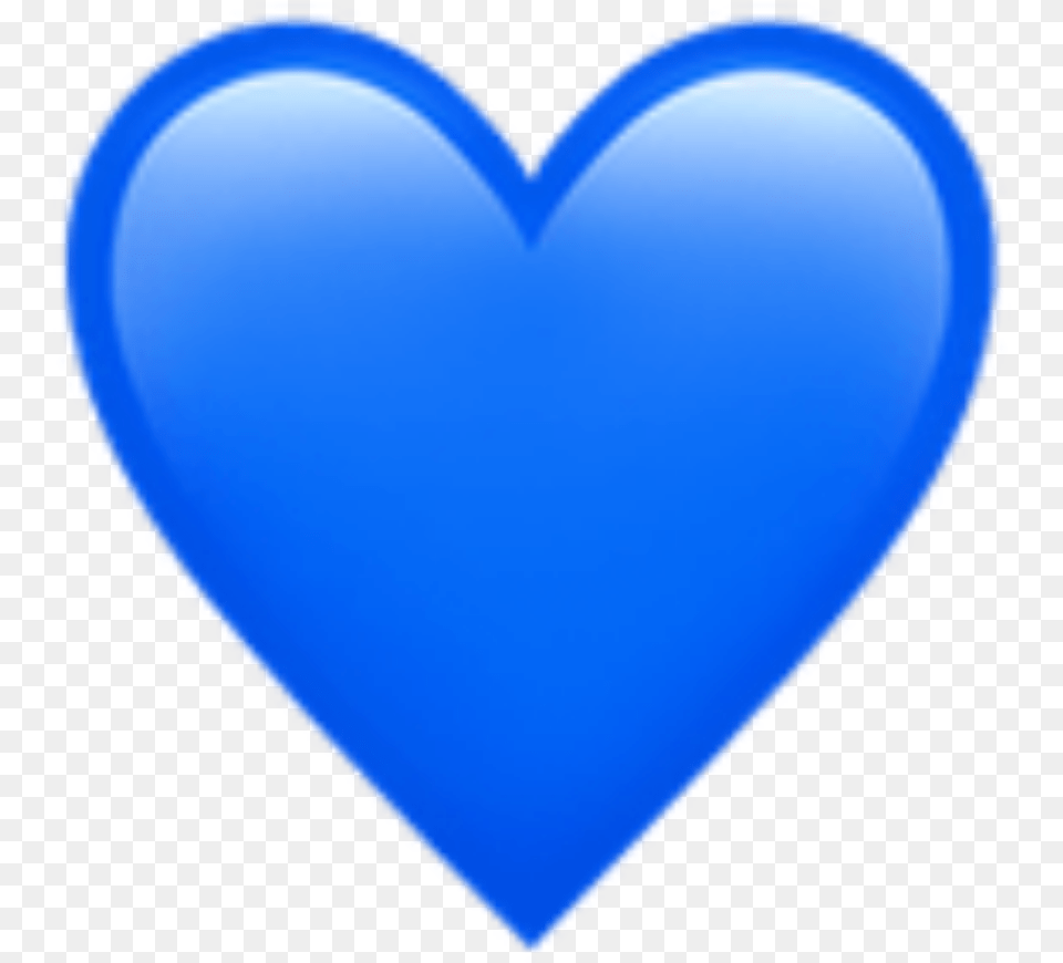 Blue Heart Hearts Emoji Apple Sticker By Kristen Iphone Blue Heart Emoji, Balloon, Astronomy, Moon, Nature Png Image