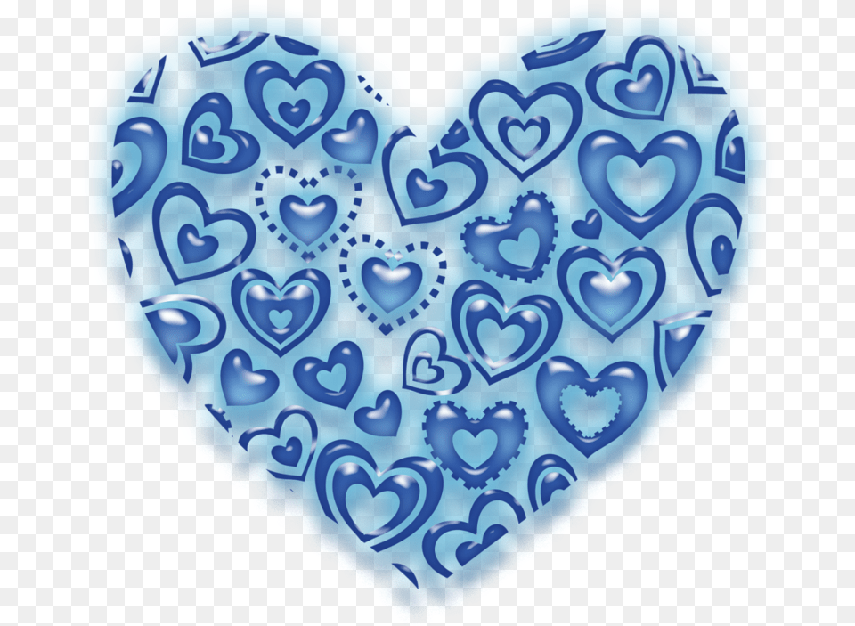 Blue Heart Of Hearts Heart, Pattern, Candle Free Png