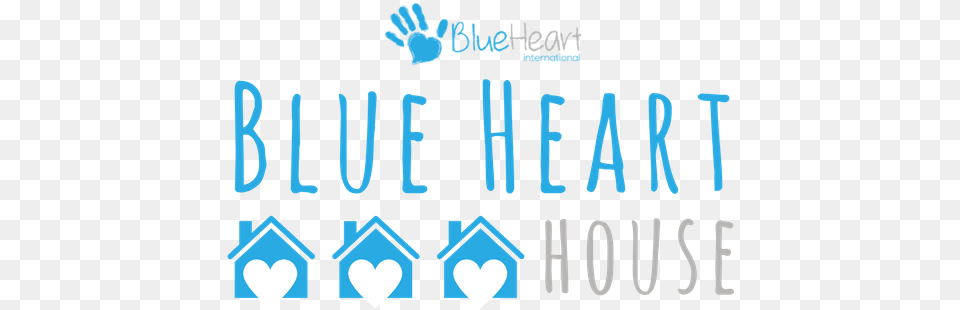 Blue Heart Transitional Housing Program Blue Heart International, People, Person, Text Free Png Download