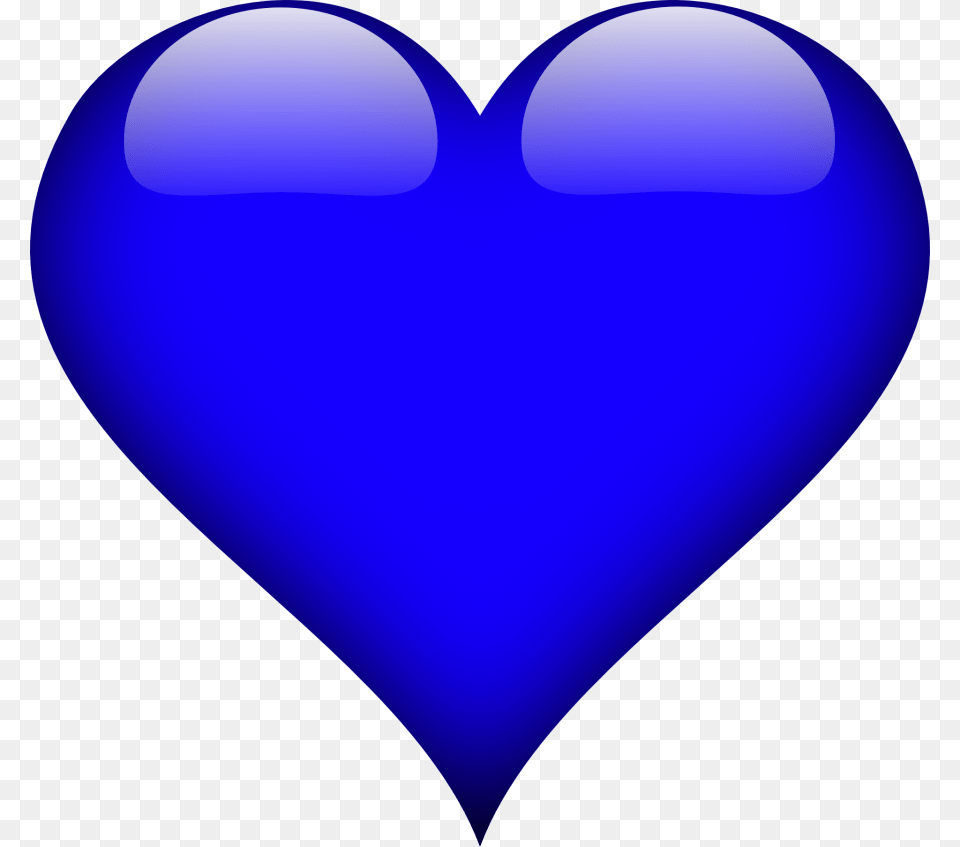 Blue Heart Trkp Jell, Balloon Free Png
