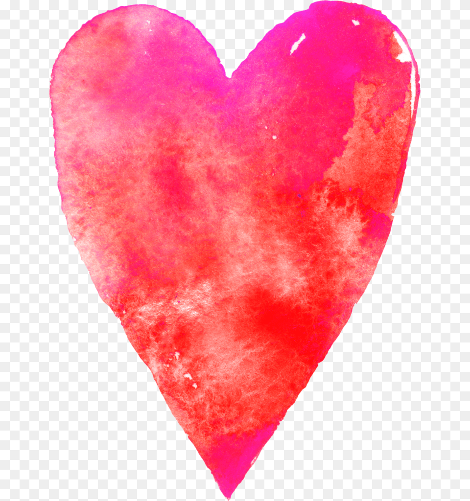 Blue Heart Watercolor Png