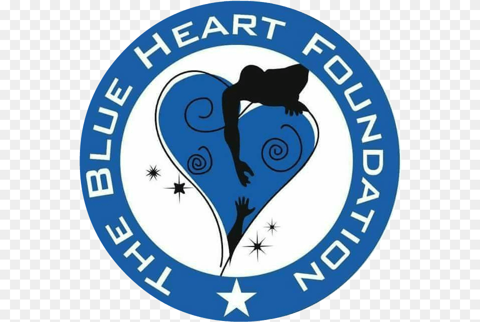 Blue Hearts Amir Duke Morehouse Man The Blue Heart Circle, Logo, Adult, Female, Person Free Png