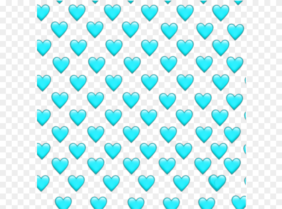 Blue Hearts Blueheart Emoji Emojis Blueemoji Purple Hearts Emoji Background, Pattern Free Png Download