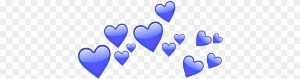 Blue Hearts Heart Crowns Crown Heartcrown Heart Png