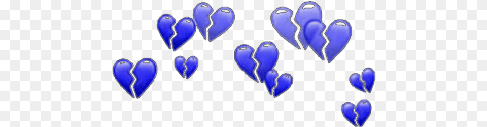 Blue Hearts Heart Heartbroken Heartcrown Crown Snapchat Filter, Accessories, Gemstone, Jewelry, Flower Free Transparent Png