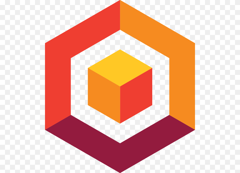 Blue Hexagon Infographic Logo Png