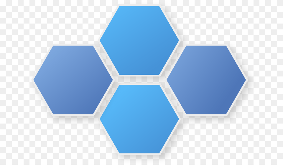 Blue Hexagon Picture Tools Of Project Management, Cross, Symbol, Food, Honey Free Transparent Png