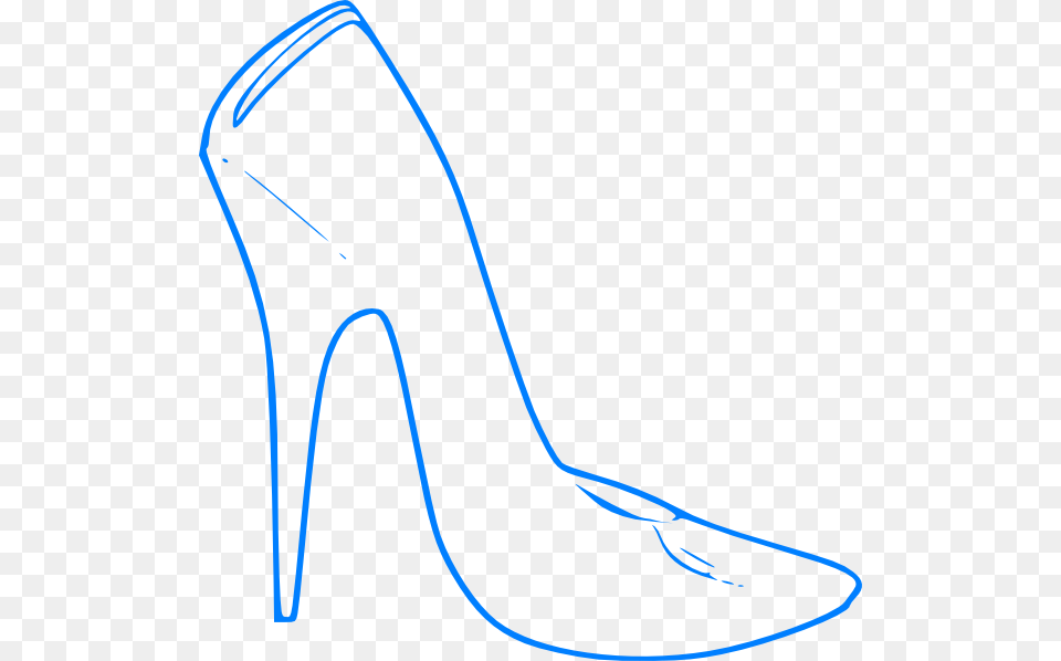 Blue High Heel Clip Art, Clothing, Footwear, High Heel, Shoe Png