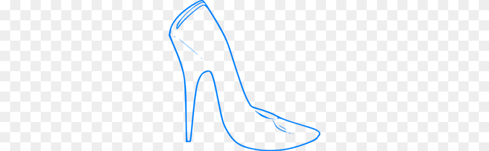 Blue High Heel Clip Art For Web, Clothing, Footwear, High Heel, Shoe Free Png