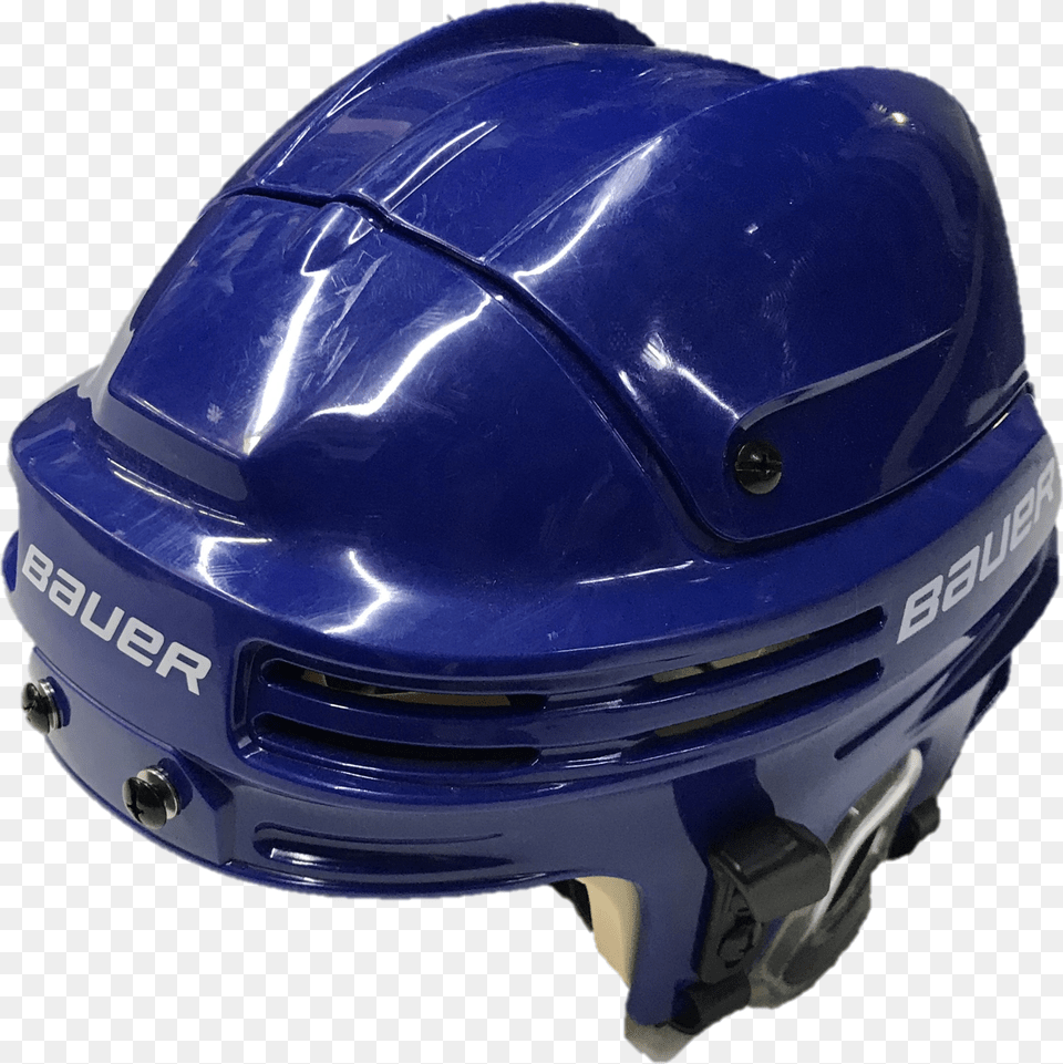 Blue Hockey Helmet, Clothing, Crash Helmet, Hardhat Png Image