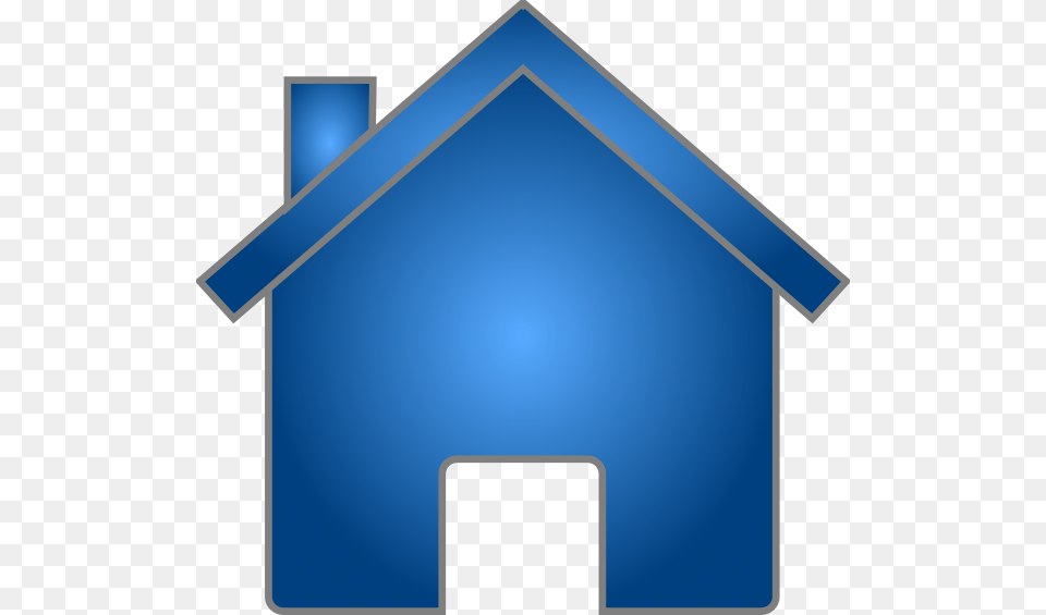 Blue Home Clip Art, Dog House Png