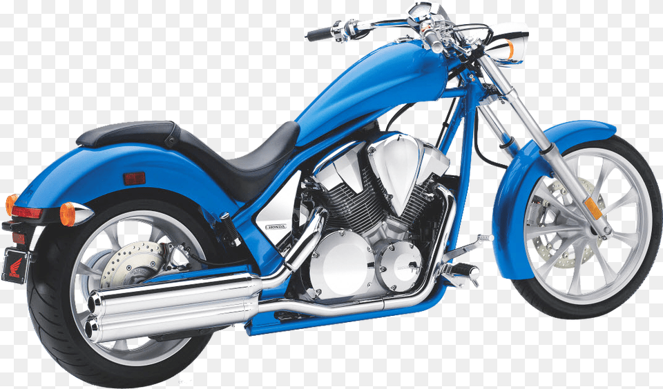 Blue Honda Fury Motorcycle Bike Image Honda Vt 1300 Cx, Machine, Spoke, Wheel, Vehicle Free Png
