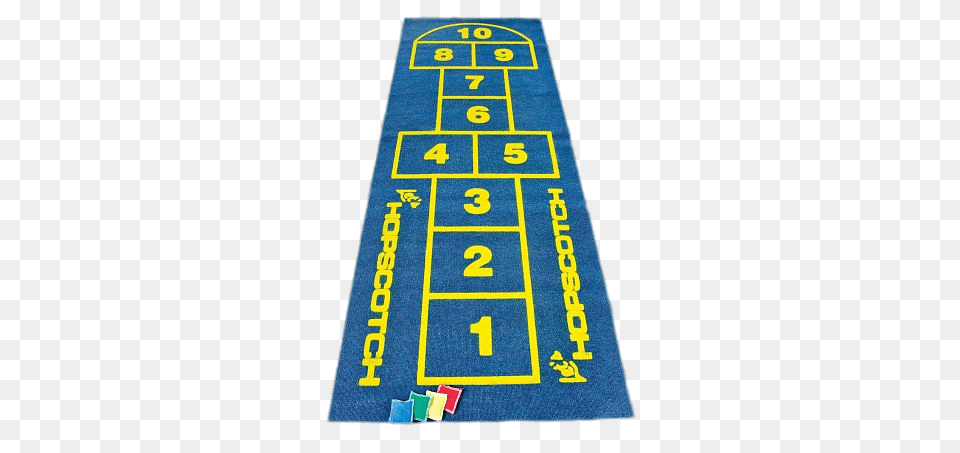 Blue Hopscotch Mat, Scoreboard, Home Decor, Rug Png