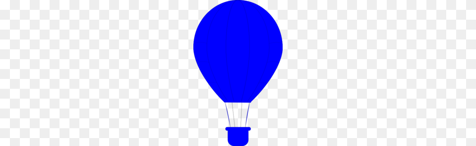 Blue Hot Air Balloon Clip Art, Aircraft, Hot Air Balloon, Transportation, Vehicle Free Png