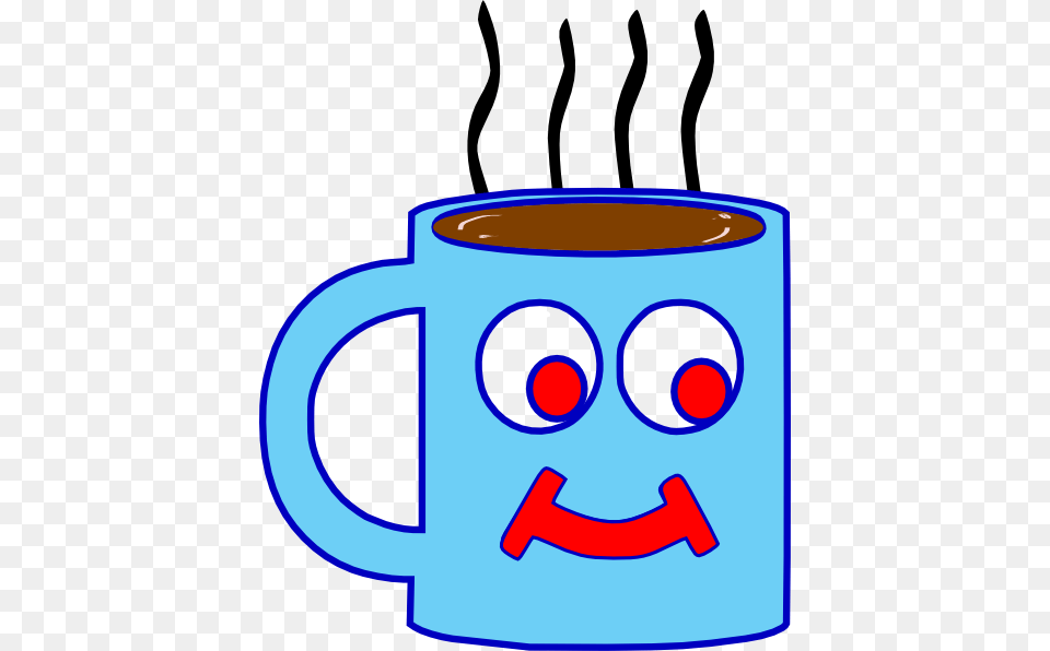 Blue Hot Chocolate Cup Clip Art, Beverage, Coffee, Coffee Cup Free Transparent Png