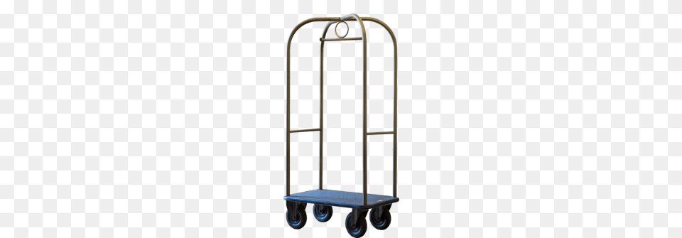 Blue Hotel Cart, Transportation, Vehicle Free Transparent Png