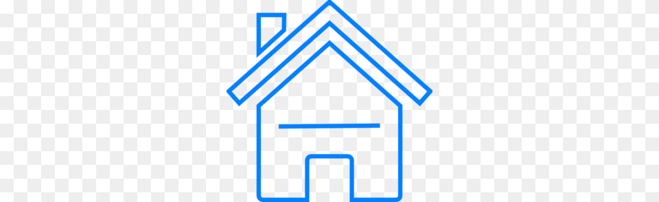 Blue House Clip Art, Dog House Png Image