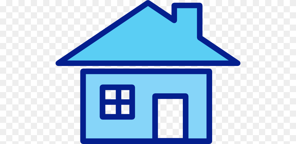 Blue House Clip Art, Outdoors, Nature, Neighborhood, Architecture Free Transparent Png