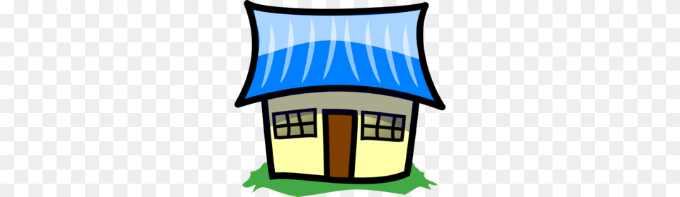 Blue House Clip Art, Architecture, Shack, Rural, Outdoors Png