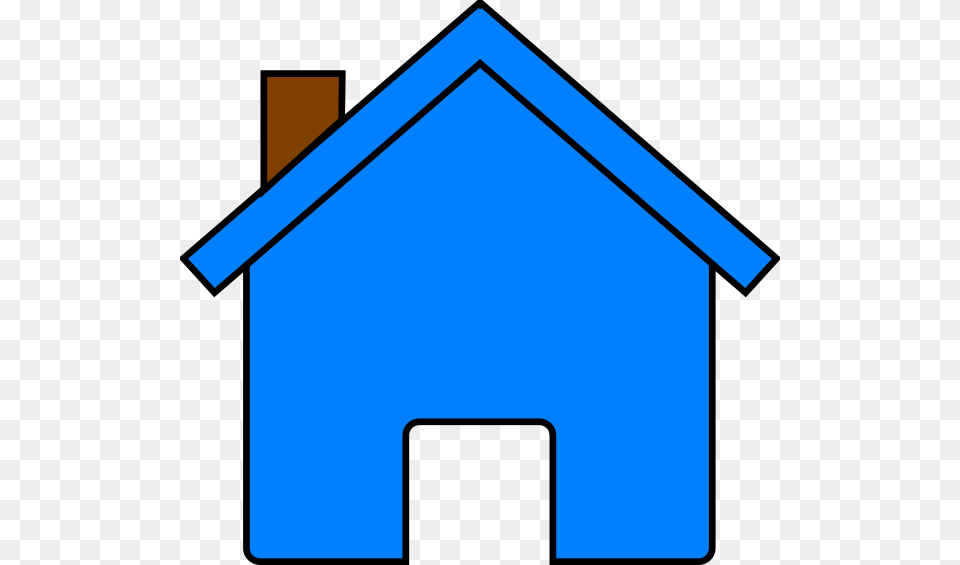 Blue House Clipart, Dog House Free Png