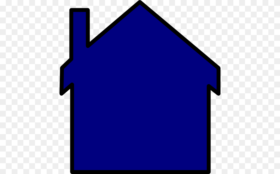 Blue House Outline Clipart, Architecture, Rural, Outdoors, Nature Png