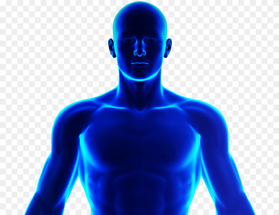 Blue Human Body, Adult, Male, Man, Person Png Image