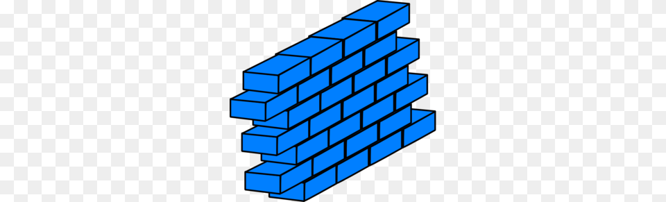 Blue Ibm Wall Clip Art, Brick Png