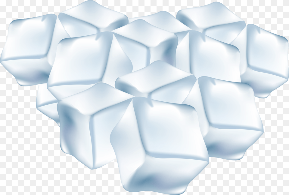 Blue Ice Cube Blocks Clipart Paper Png Image