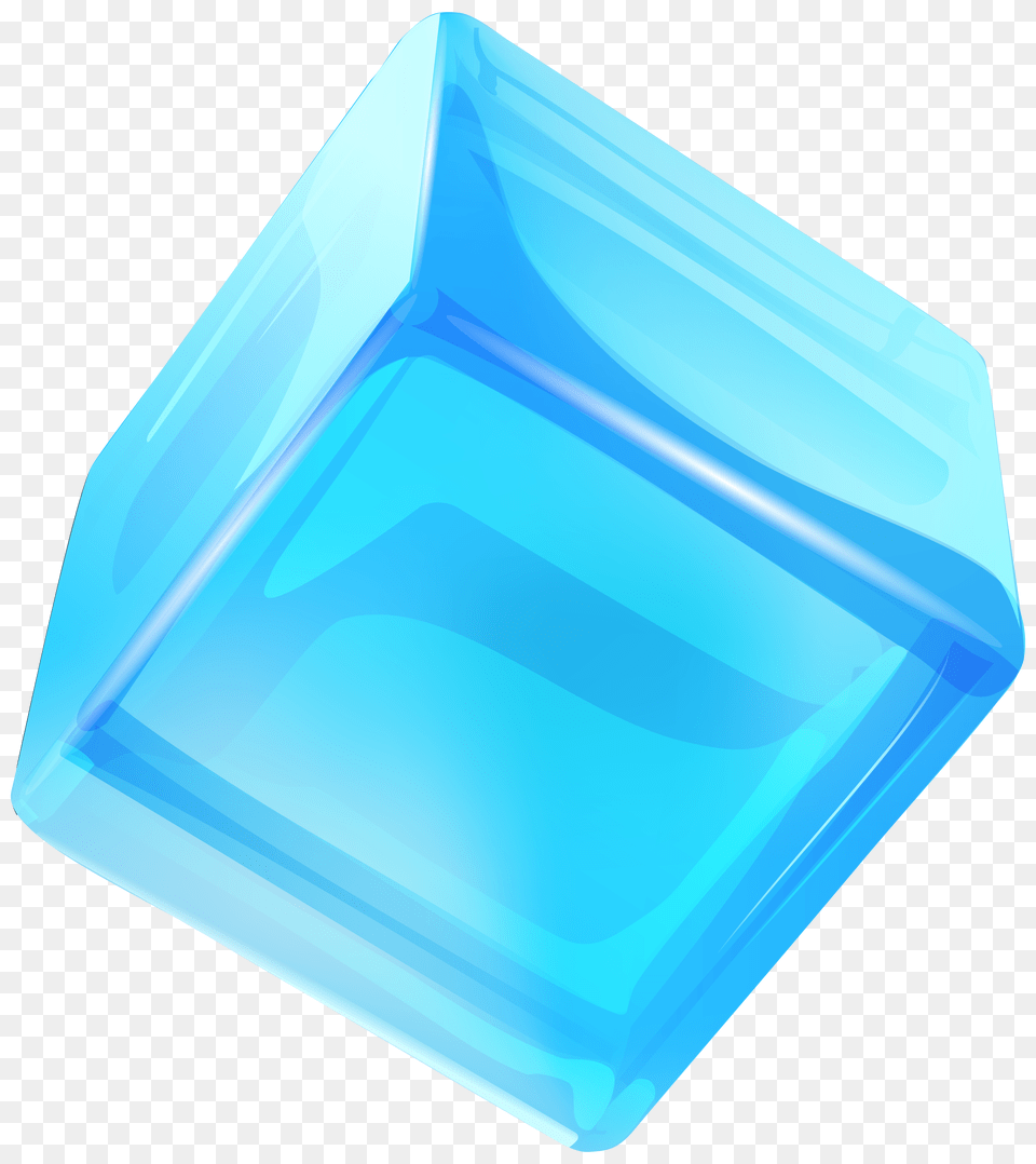 Blue Ice Cube Clip Art, Plastic Png Image