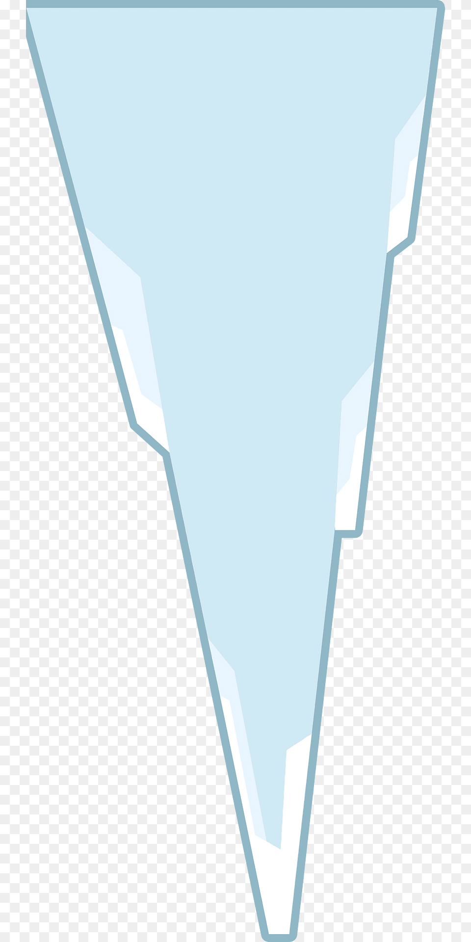 Blue Ice Spikes Clipart, Triangle, Weapon, Nature, Outdoors Png Image