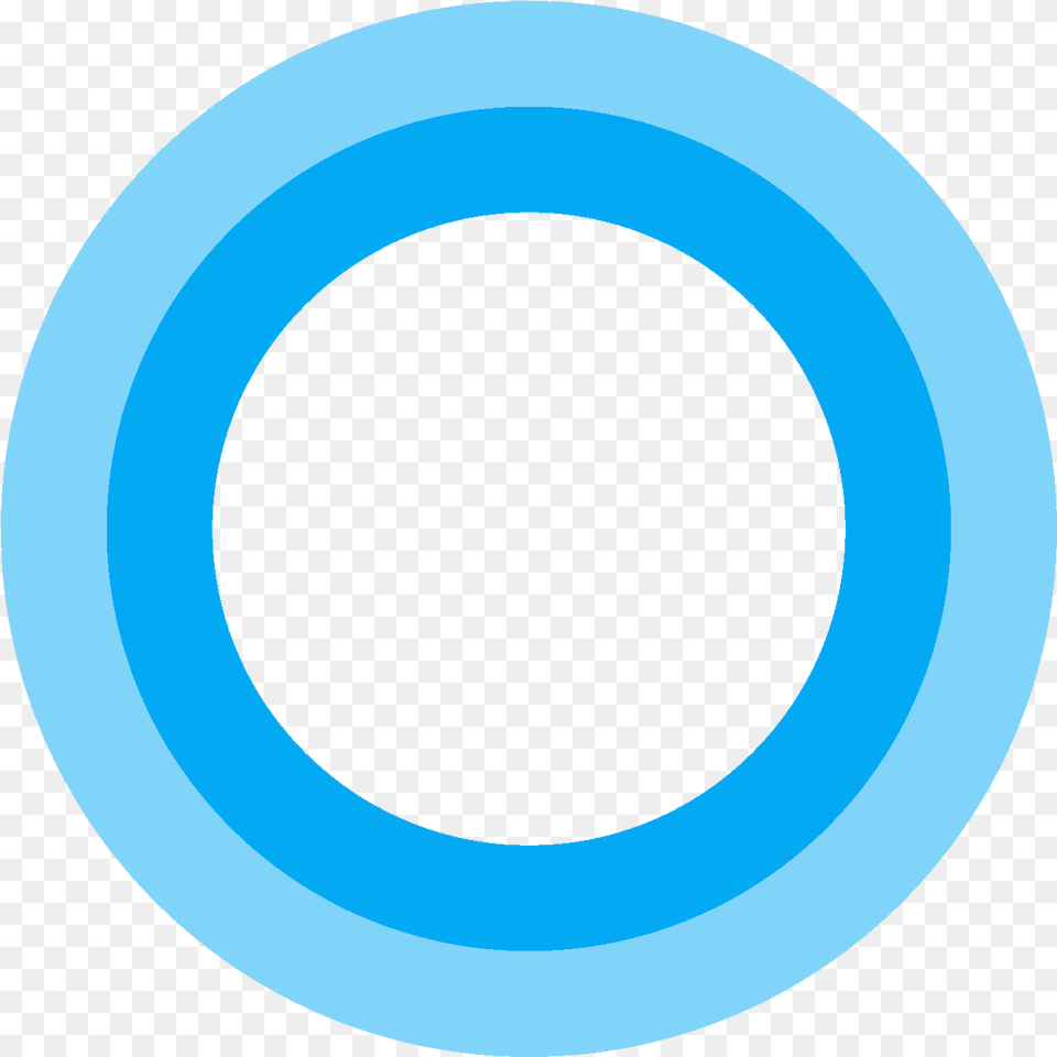 Blue Icon Cortana Windows 10, Disk Png Image