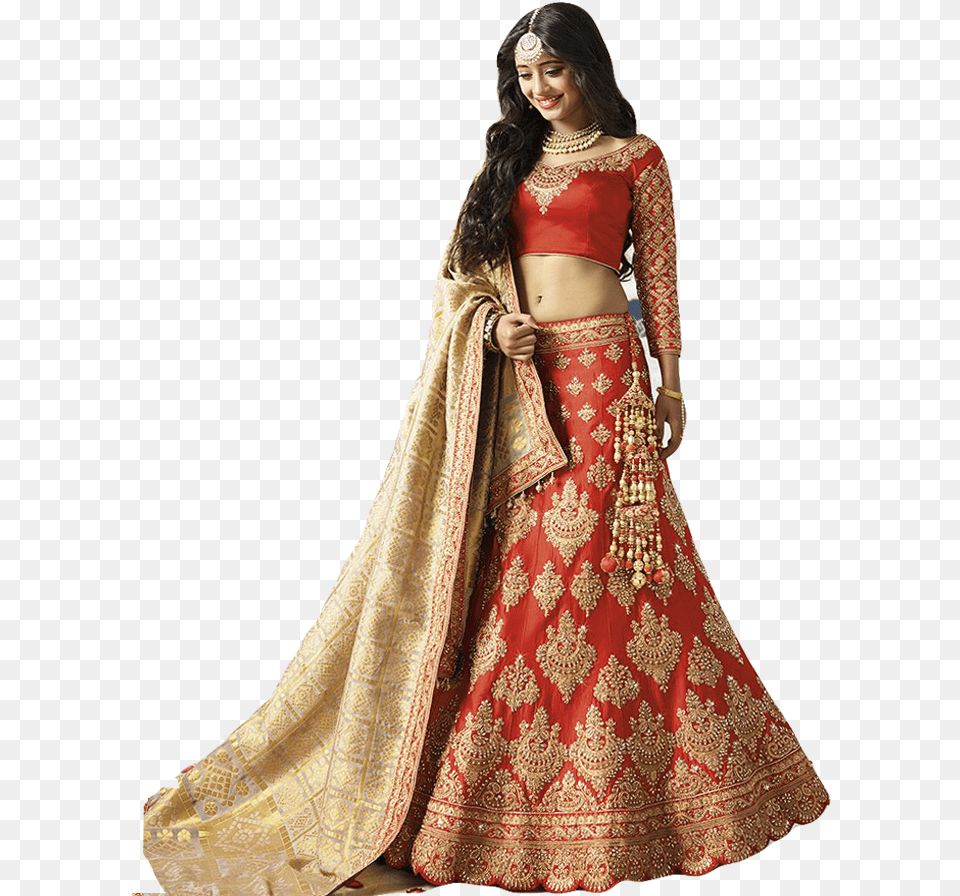 Blue Indian Wedding Lehenga, Clothing, Dress, Fashion, Formal Wear Free Transparent Png