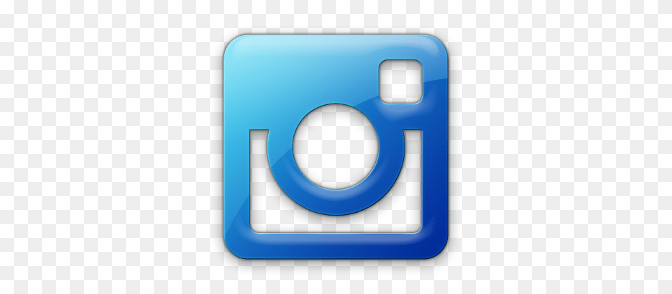 Blue Instagram, Text Png