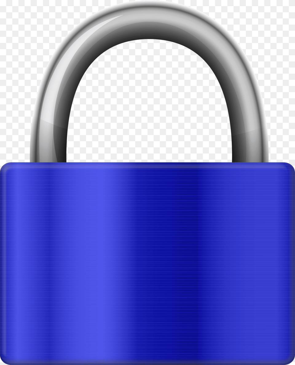 Blue Iron Padlock Clip Art, Lock, Computer, Electronics, Laptop Png Image