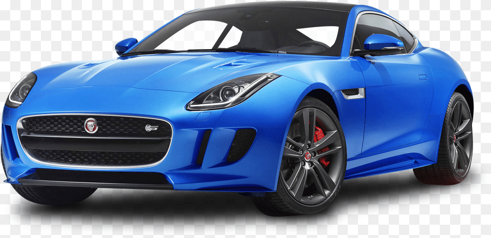 Blue Jaguar F Type Luxury Sports Car 2017 Jaguar X Type, Coupe, Sports Car, Transportation, Vehicle Png