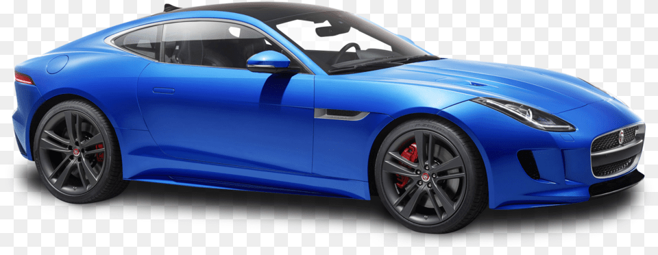 Blue Jaguar Sports Car, Wheel, Vehicle, Coupe, Machine Free Transparent Png