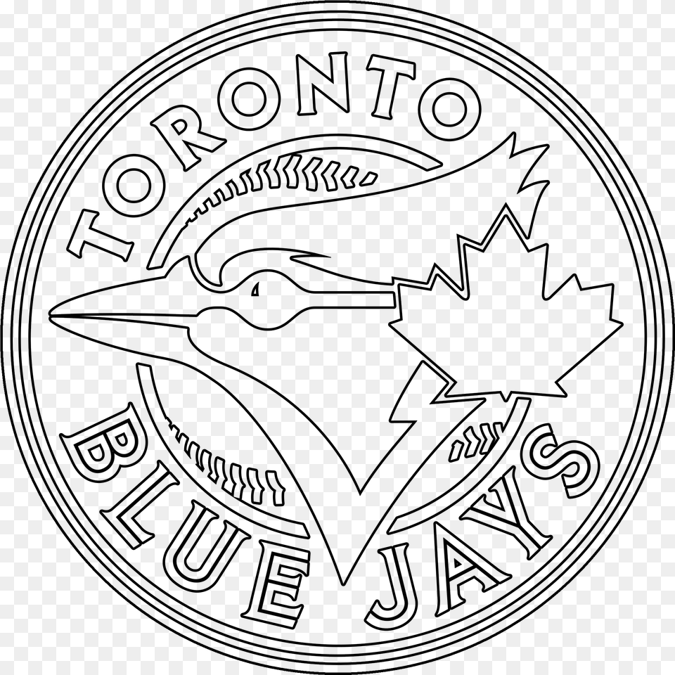 Blue Jays Colouring Pages, Gray Free Png Download