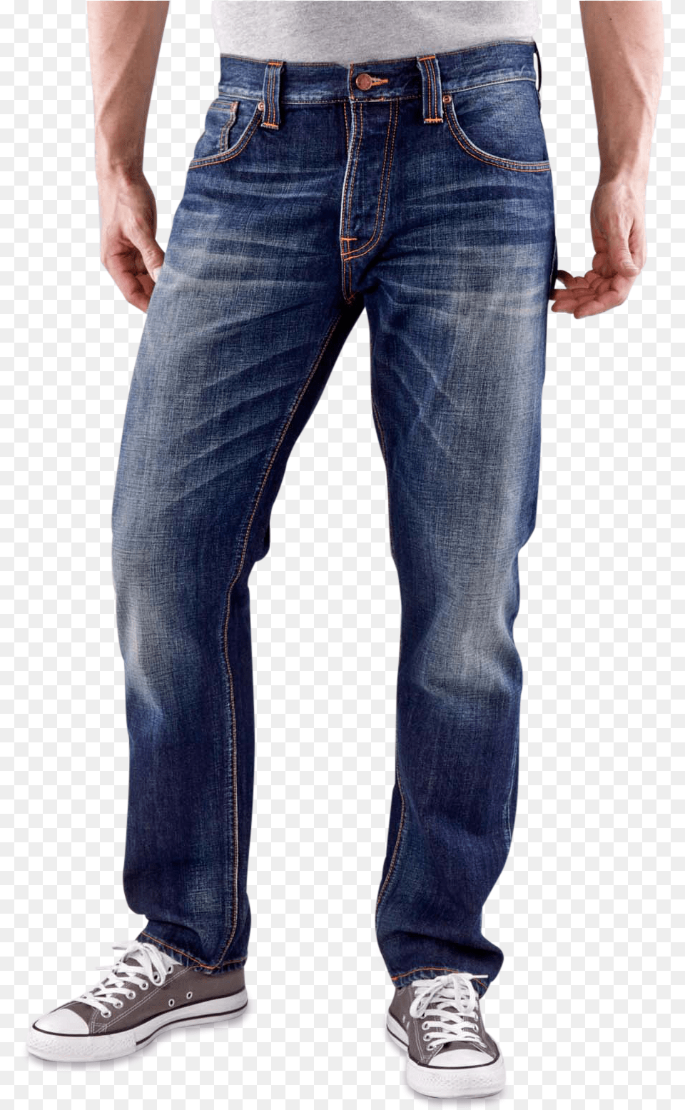 Blue Jean Man In Jeans, Clothing, Pants, Footwear, Shoe Free Png Download