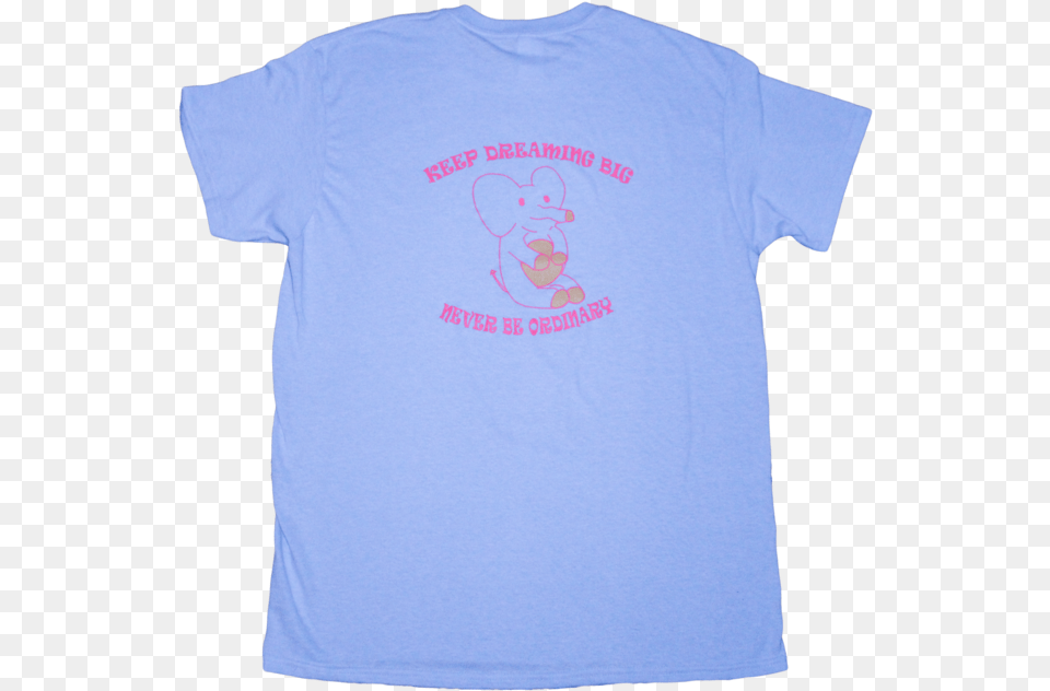 Blue Keep Dreaming, Clothing, T-shirt, Shirt Png Image